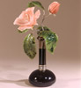 Flowers made of precious stones
